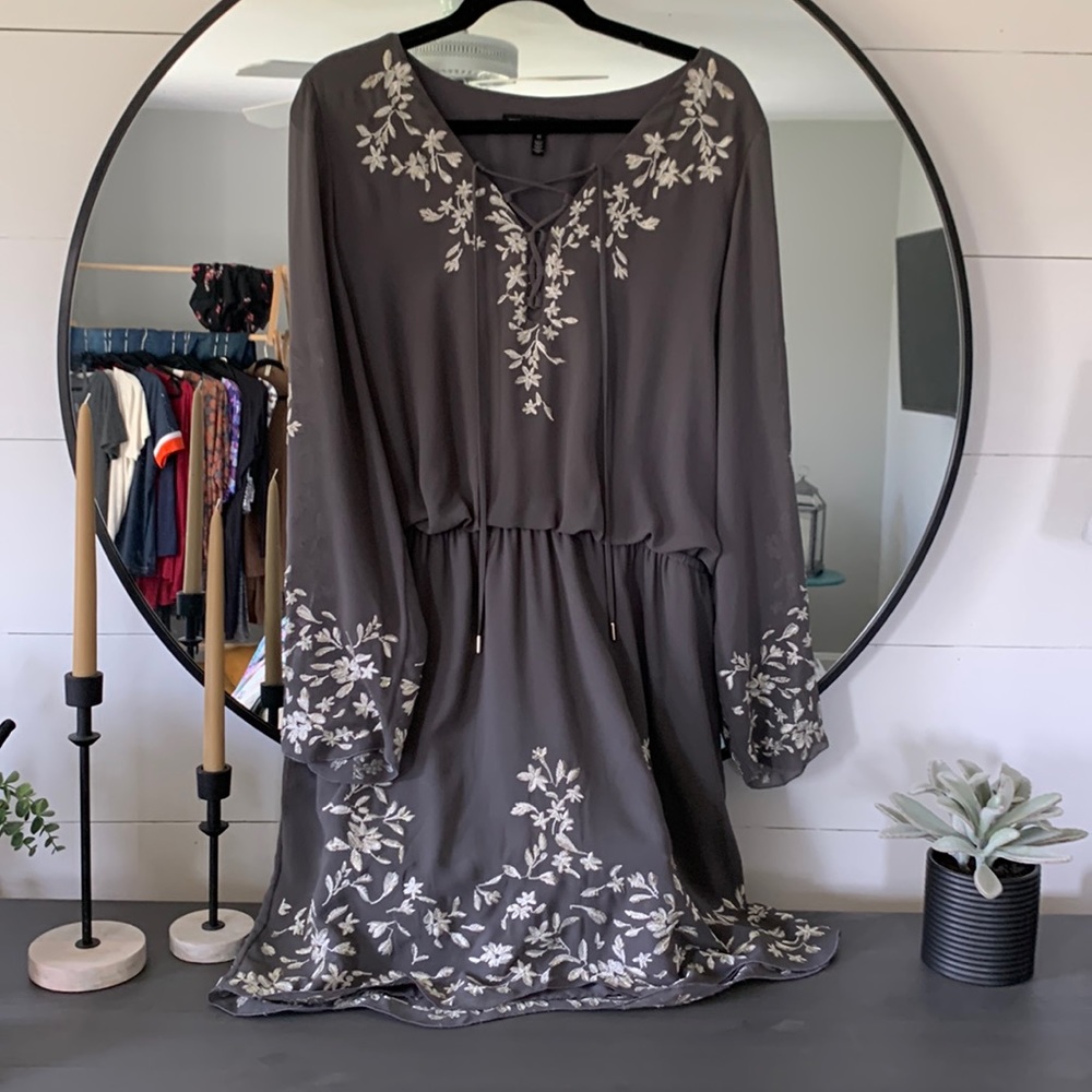 White House Black Market, size 12 midi dress